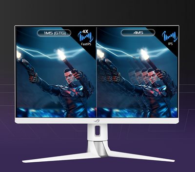 ASUS-Fast-IPS-Display mit 1ms (GTG) Reaktionszeit