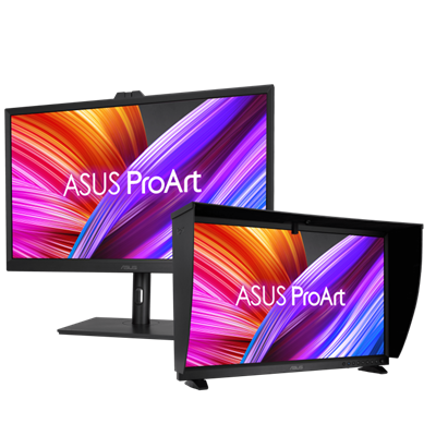 ASUS ProArt Display OLED PA32DC Professional Monitor - 31,5 Zoll, OLED, 4K UHD (3840 x 2160), 99% DCI-P3, integriertes motorisiertes Farbmessgerät, automatische Kalibrierung, HDR-10, HLG, ΔE < 1, USB-C, HDMI, Hardware-Kalibrierung, Calman Ready, ColourSpace Integration