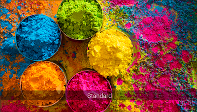 Standard-Blaulichtfilterstufe