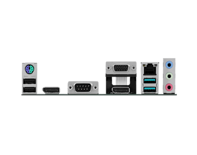 Anschlussblende aus Edelstahl