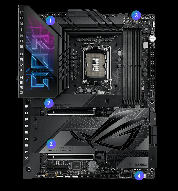 Kühlungsspezifikationen des ROG Maximus Z790 Dark Hero