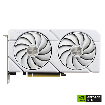 ASUS Dual GeForce RTX™ 4060 EVO White OC Edition 8GB GDDR6