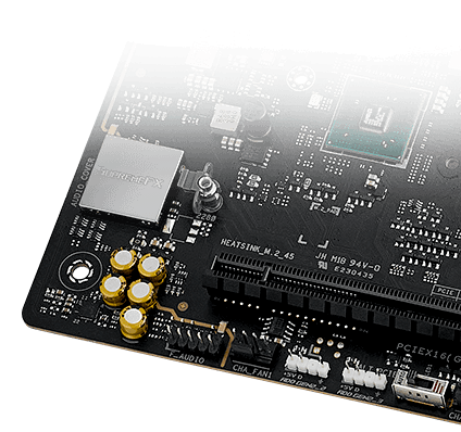 Das Strix X870E-E Mainboard verfügt über SupremeFX Audio.