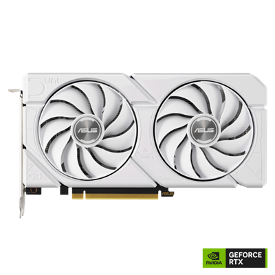 ASUS Dual GeForce RTX™ 4060 Ti EVO White OC Edition 8GB GDDR6