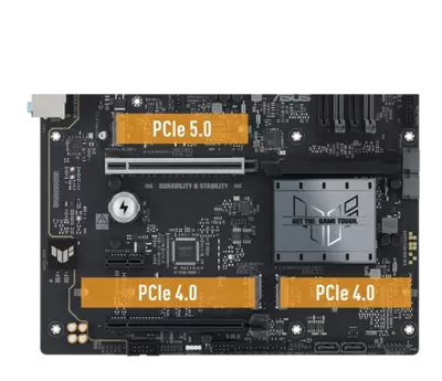 M.2 PCIe 5.0 Unterstützung